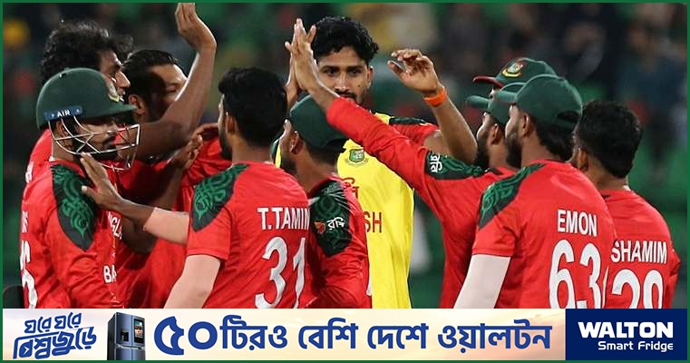 টি-টোয়েন্টি র‍্যাঙ্কিংয়ে ১০-এ নামল বাংলাদেশ
